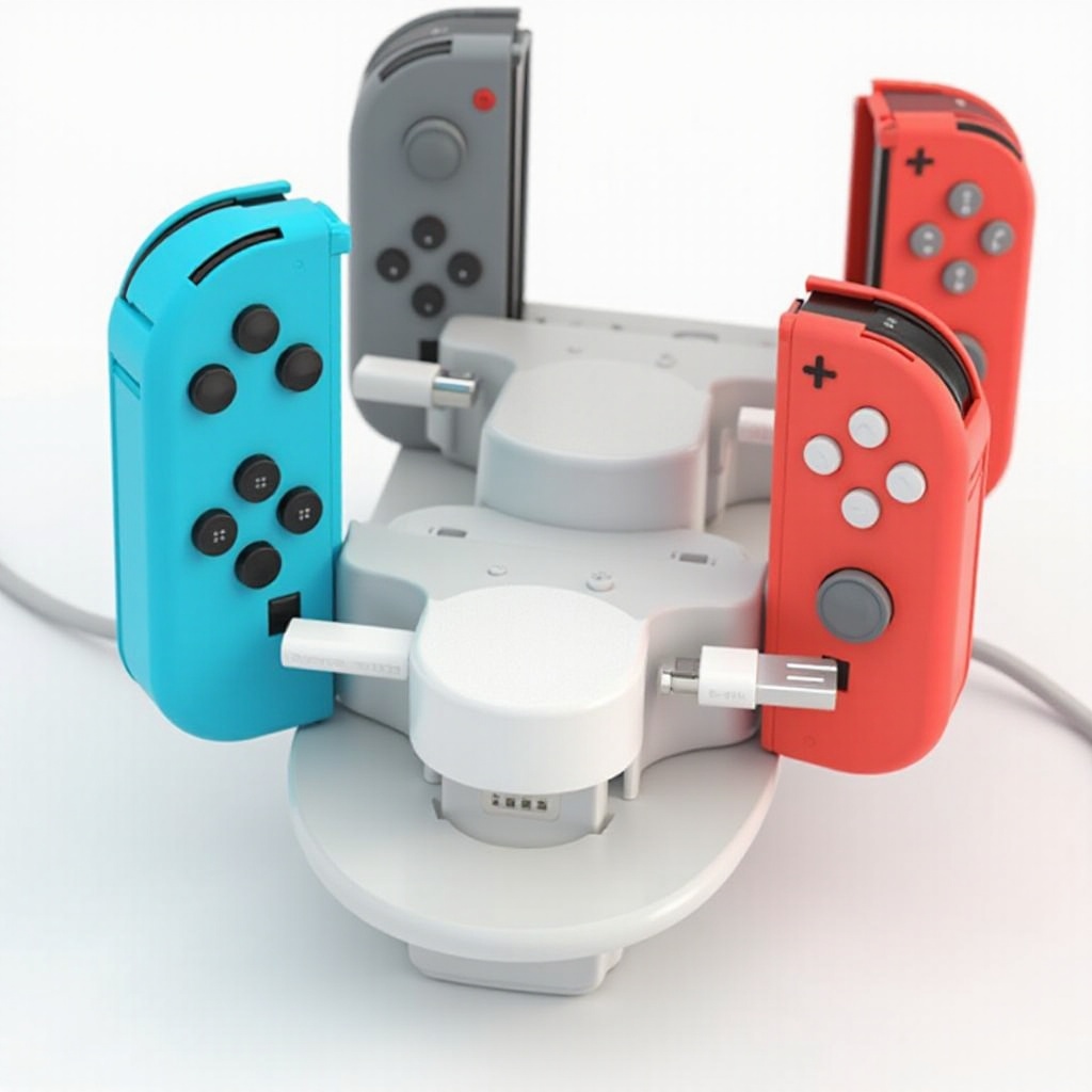 cómo cargar los joy-con sin switch
