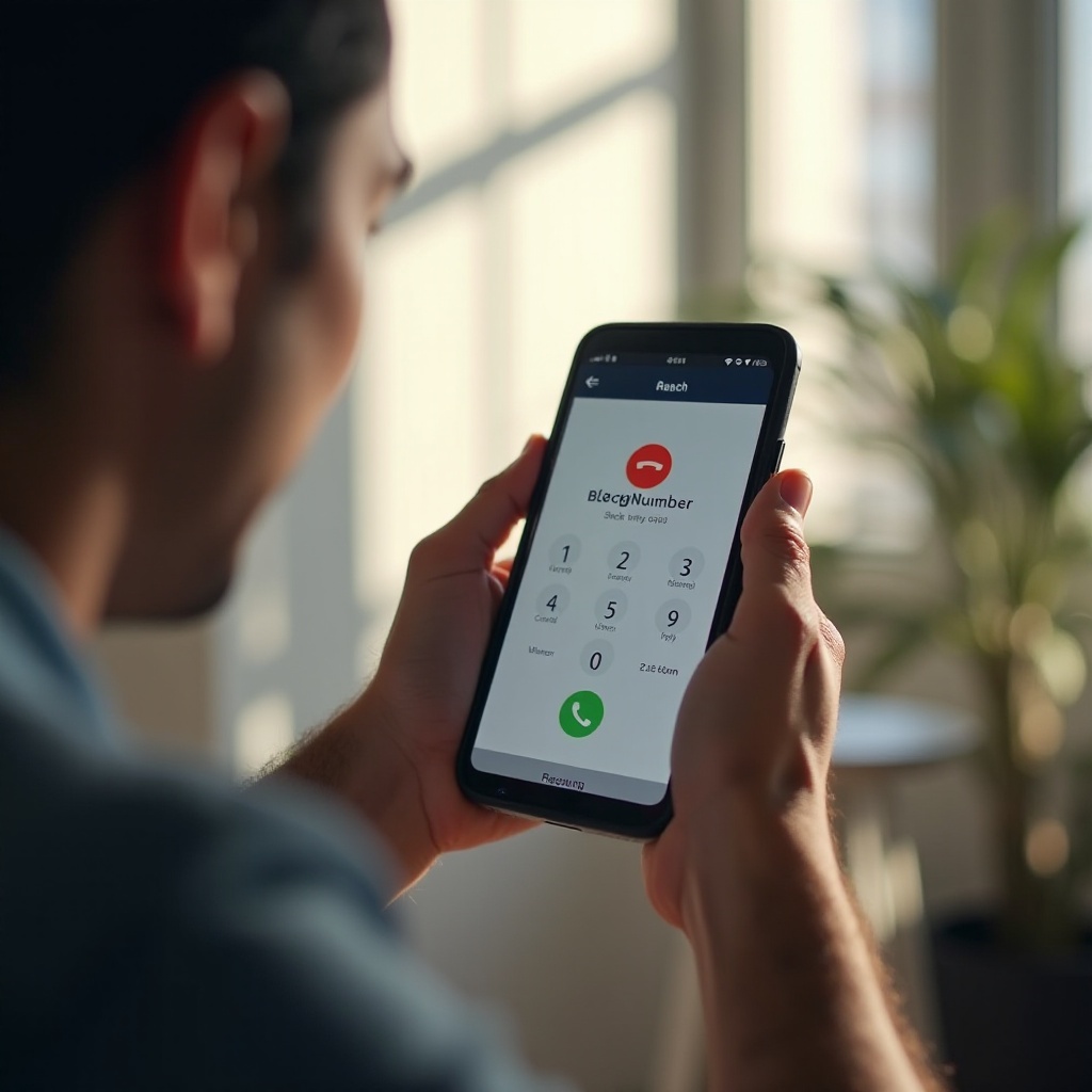 mitä tapahtuu, kun estät numeron Androidilla