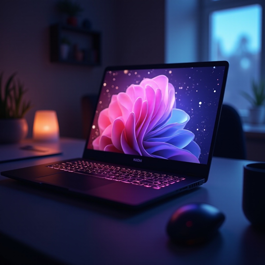 gaming-laptop met OLED-scherm