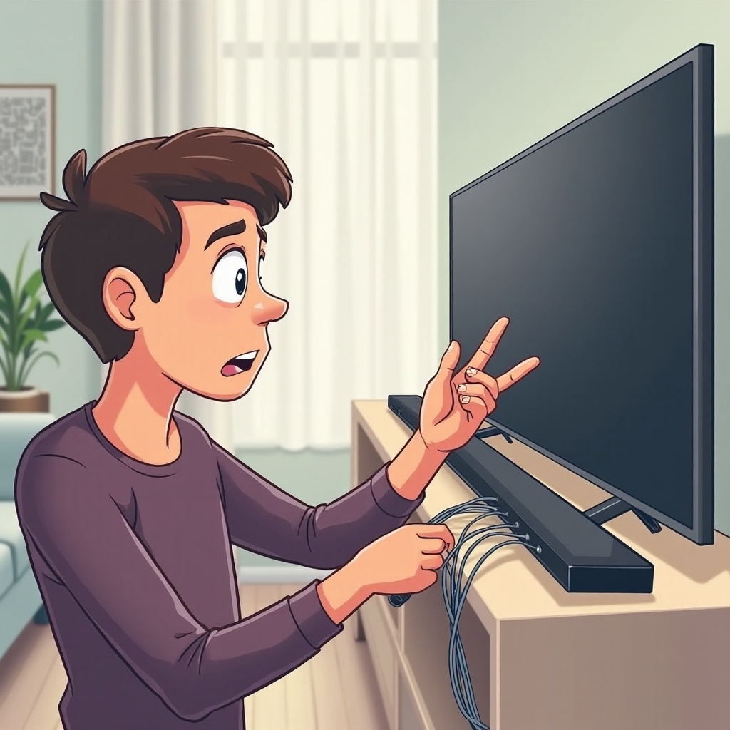 soundbar werkt niet