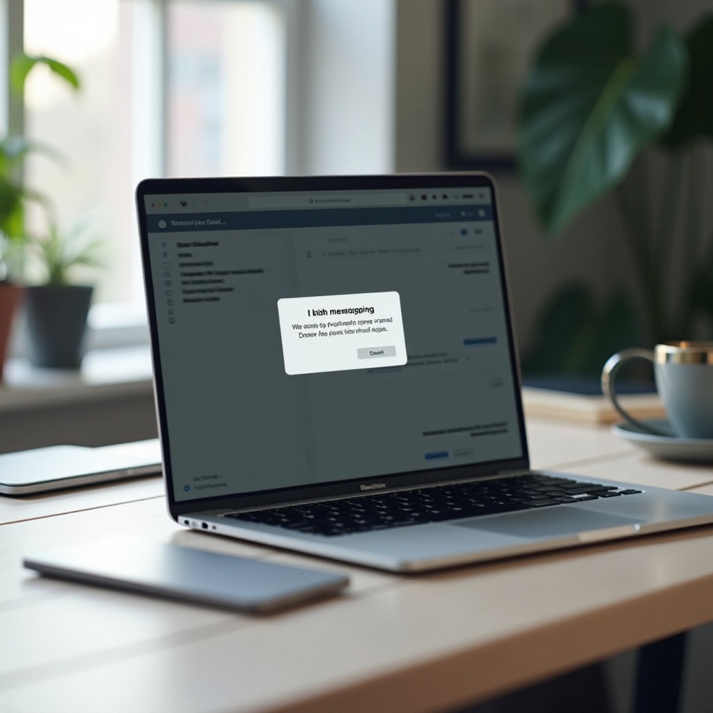 wie kann ich blockierte Nachrichten auf dem MacBook sehen