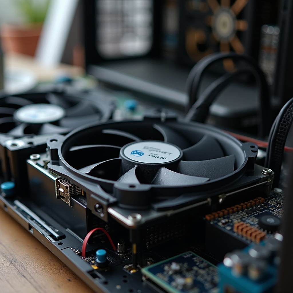 reemplazar el ventilador de la CPU