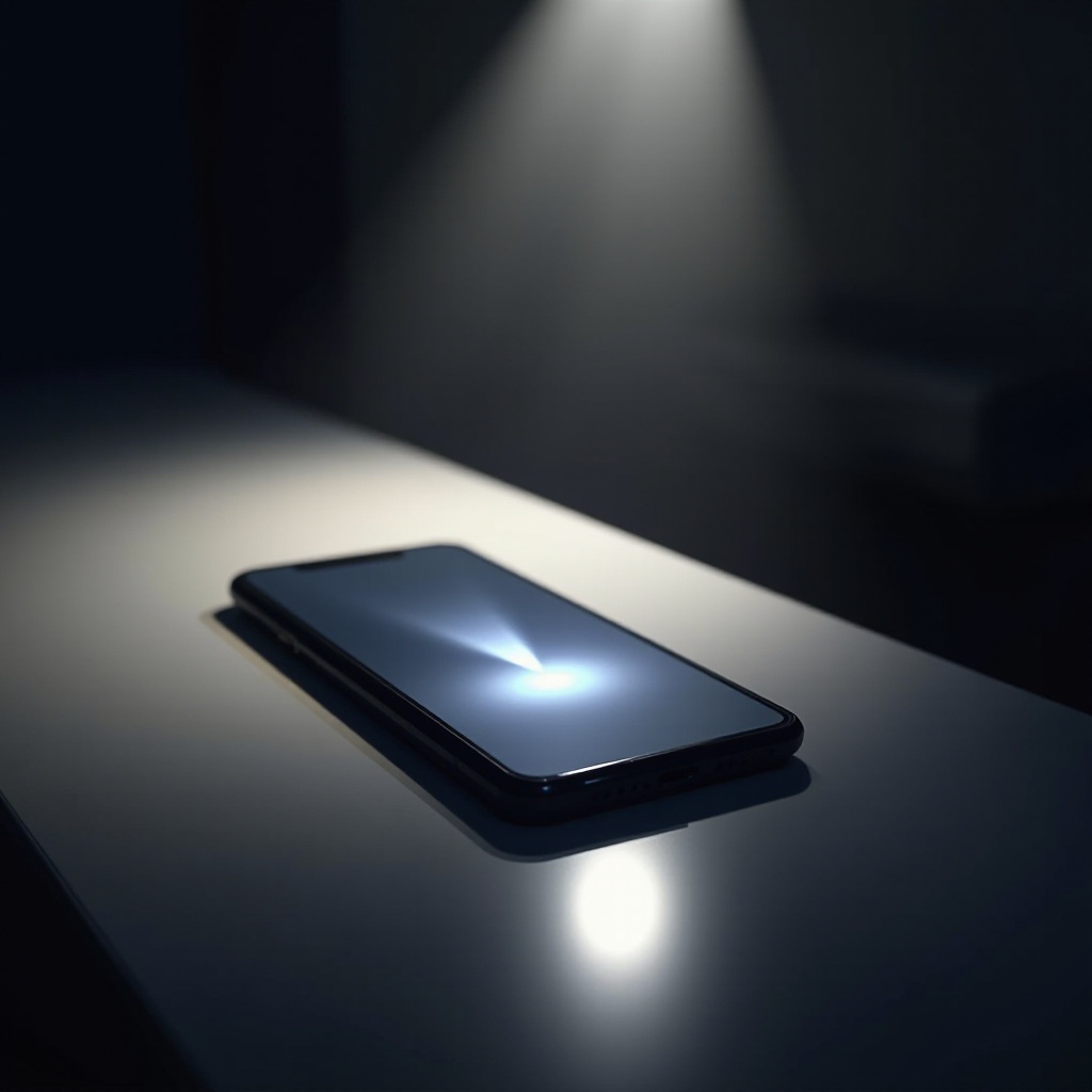 hoe krijg ik een zaklamp op mijn telefoon