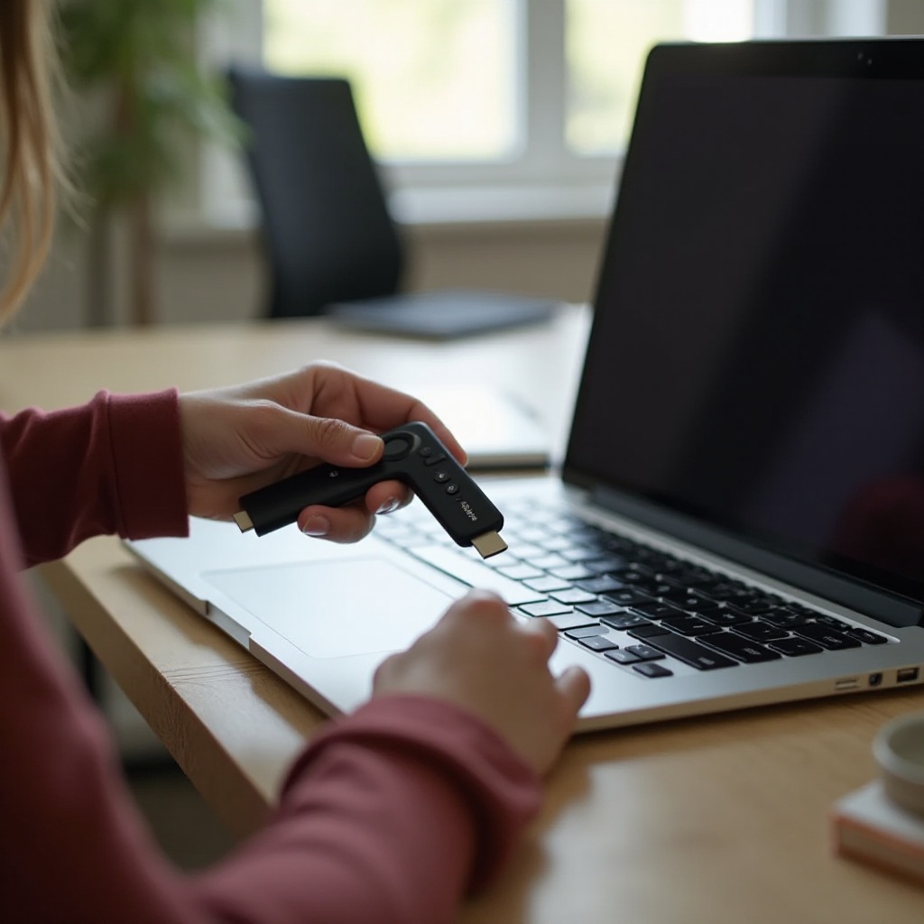 comment ajouter firestick à mon ordinateur portable et jouer