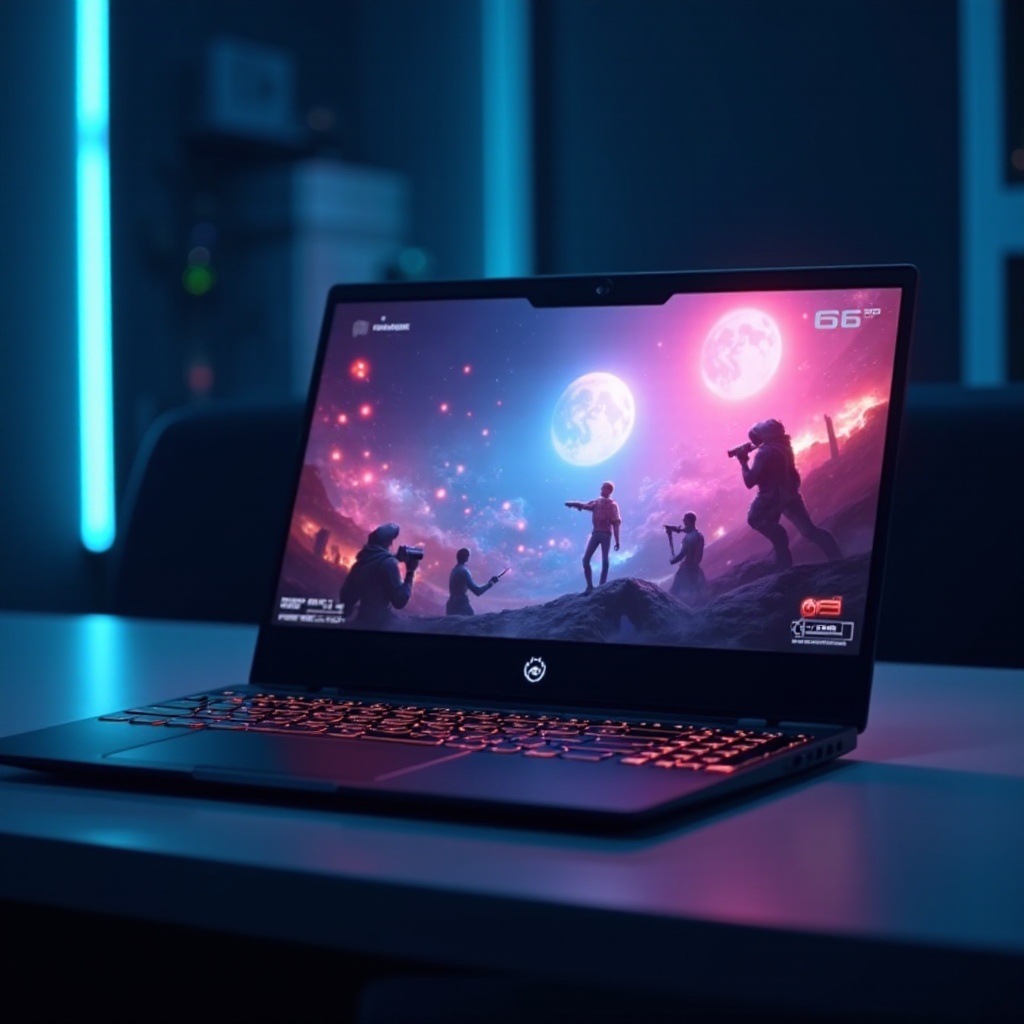 notebook gamer com tela OLED