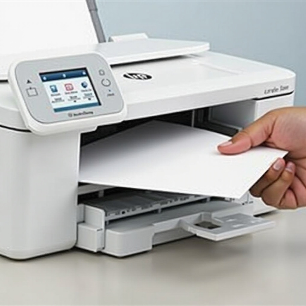 come eliminare un inceppamento della carta in una stampante HP Envy