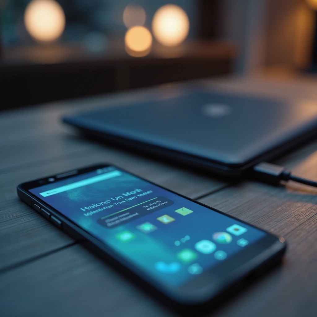 wie man sein Telefon mit dem Chromebook verbindet