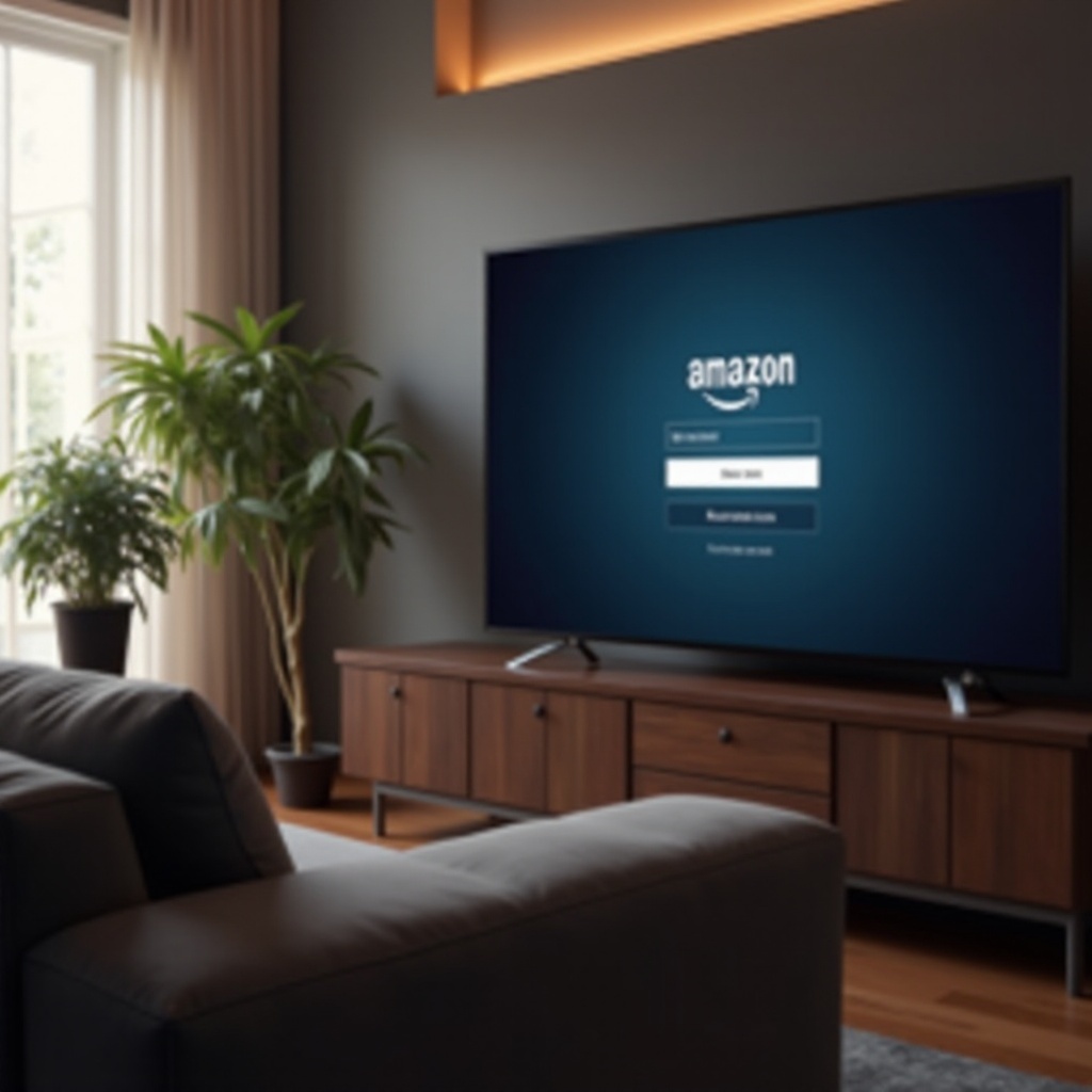 come faccio a disconnettermi da Amazon sulla mia TV
